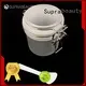 frosted plastic cosmetic jars with lids with logo printing for petroleum jelly 1