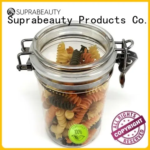xlj clear cosmetic jars xlj for bath salt Suprabeauty 1