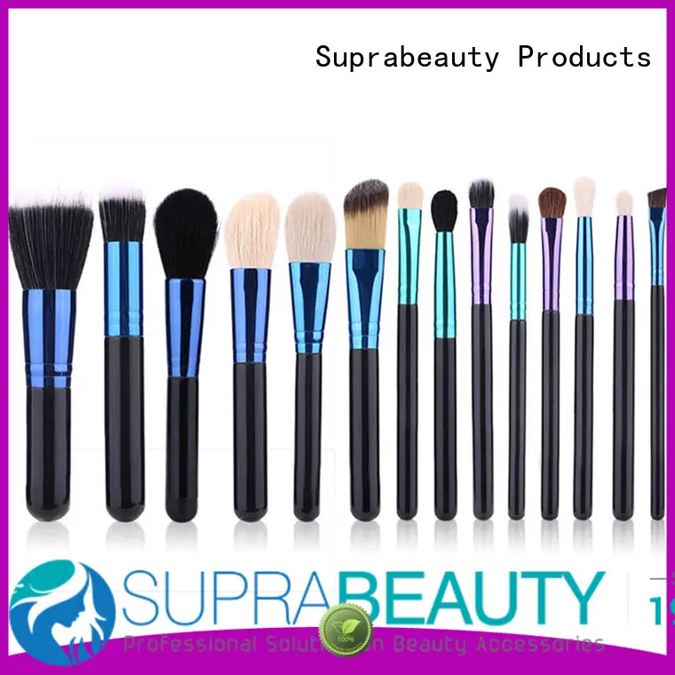 Suprabeauty marble makeup brush kit online with synthetic bristles 1