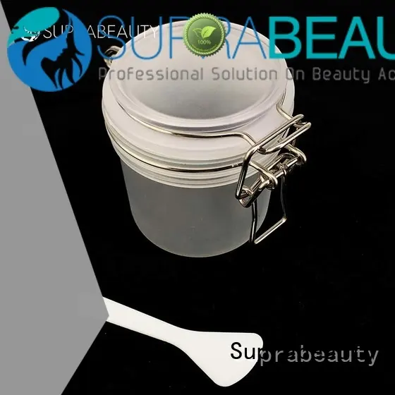 xlj plastic airtight jars with logo printing for cosmetic cream Suprabeauty 1