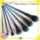 Suprabeauty rainbow best makeup brush set with brush belt 1