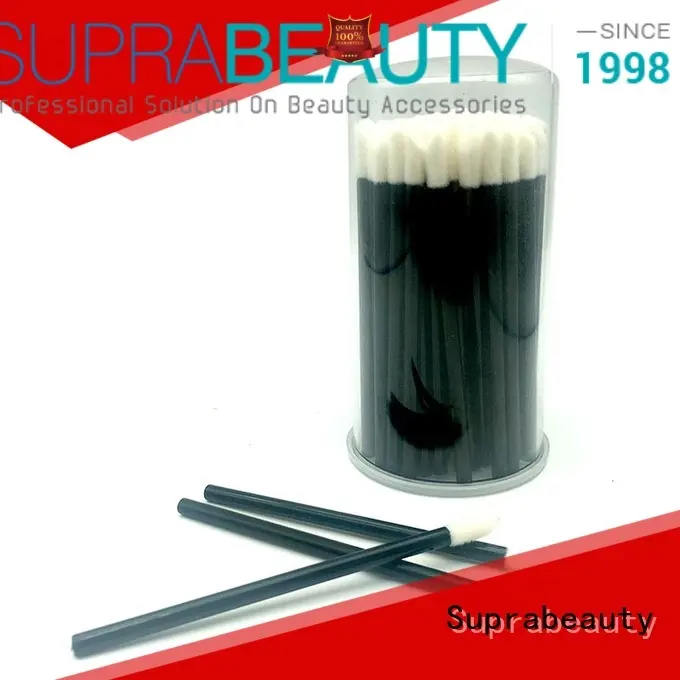 Suprabeauty new disposable mascara applicators with bamboo handle for eyelash extension liquid 1