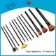 synthetic best rated makeup brush sets with curved synthetic hair 1
