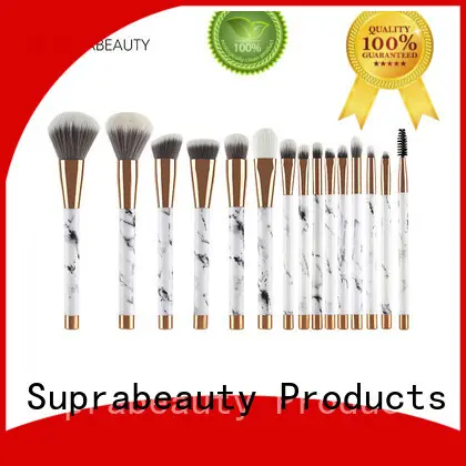 Marble makeup brush set synthetic hair 15pcs makeup brush set 1