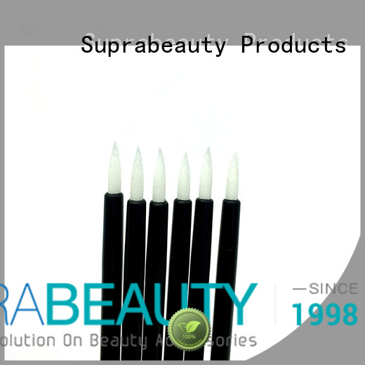 Disposable lip brush white fiber tips Suprabeauty SPD1002 1