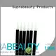 Disposable lip brush white fiber tips Suprabeauty SPD1002 1