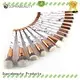marble makeup brush kit 15pcs 1