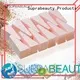 Disposable Pre-cut Wedge Shape Latex Free Makeup Sponge 1