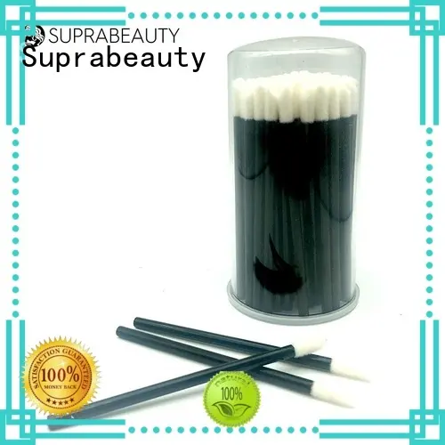 lipstick brush with bamboo handle for eyeshadow powder Suprabeauty 1