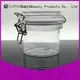 Suprabeauty promotional clear plastic jars with lids wholesale for packaging 1
