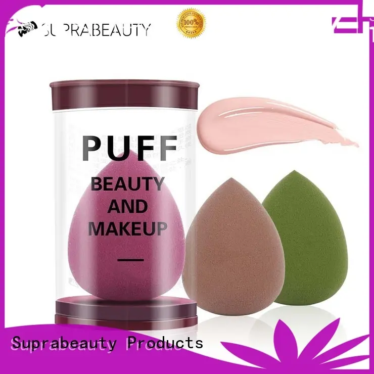 Suprabeauty professional makeup sponge wedges with good price for packaging 1