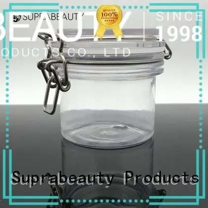 practical clear cosmetic jars supplier bulk production 1