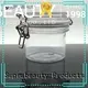 practical clear cosmetic jars supplier bulk production 1