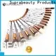 customized best quality makeup brush sets with good price for packaging 1