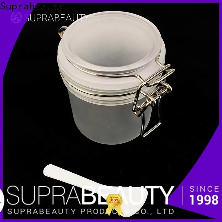 Suprabeauty frosted glass cosmetic bottles with good price for package 1