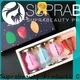 Suprabeauty brand customized color 12pcs natural hair foundation powder eye brow brushes tool custom logo Makeup Brush kit9 1