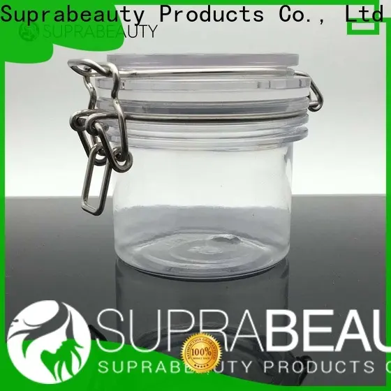 Suprabeauty plastic cosmetic jars with lids series bulk buy 1
