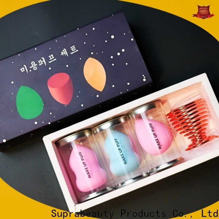Suprabeauty Marke angepasste Farbe 12 Stück Naturhaar Foundation Puder Augenbrauenpinsel Werkzeug individuelles Logo Make-up-Pinsel-Set23 1