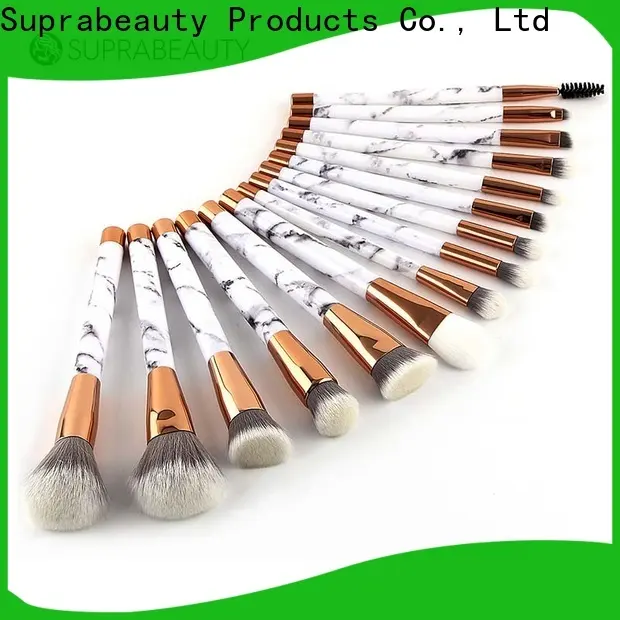 Suprabeauty cost-effective top 10 makeup brush sets factory bulk production 1