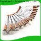 Suprabeauty cost-effective top 10 makeup brush sets factory bulk production 1