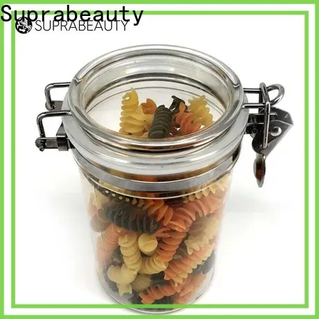 Suprabeauty popular clear plastic jars with lids supply for package 1