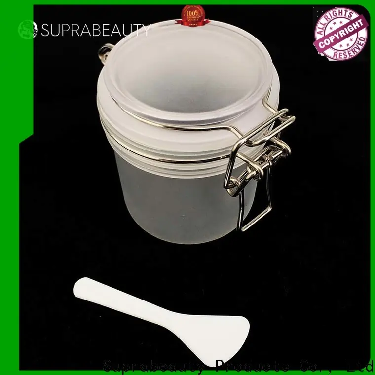Wholesale clear plastic jars with lids for business for women 1