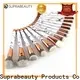Suprabeauty high quality makeup brush set for business for makeup 1