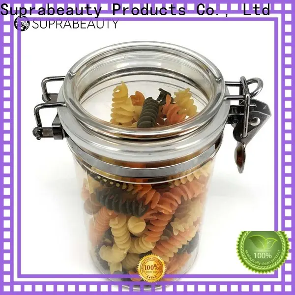 Suprabeauty High-quality plastic jar containers with lids factory for cosmetic retail store 1