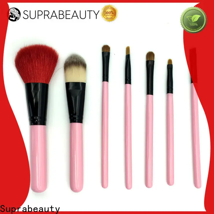 Suprabeauty short handle makeup brushes for business for cosmetic retail store 1