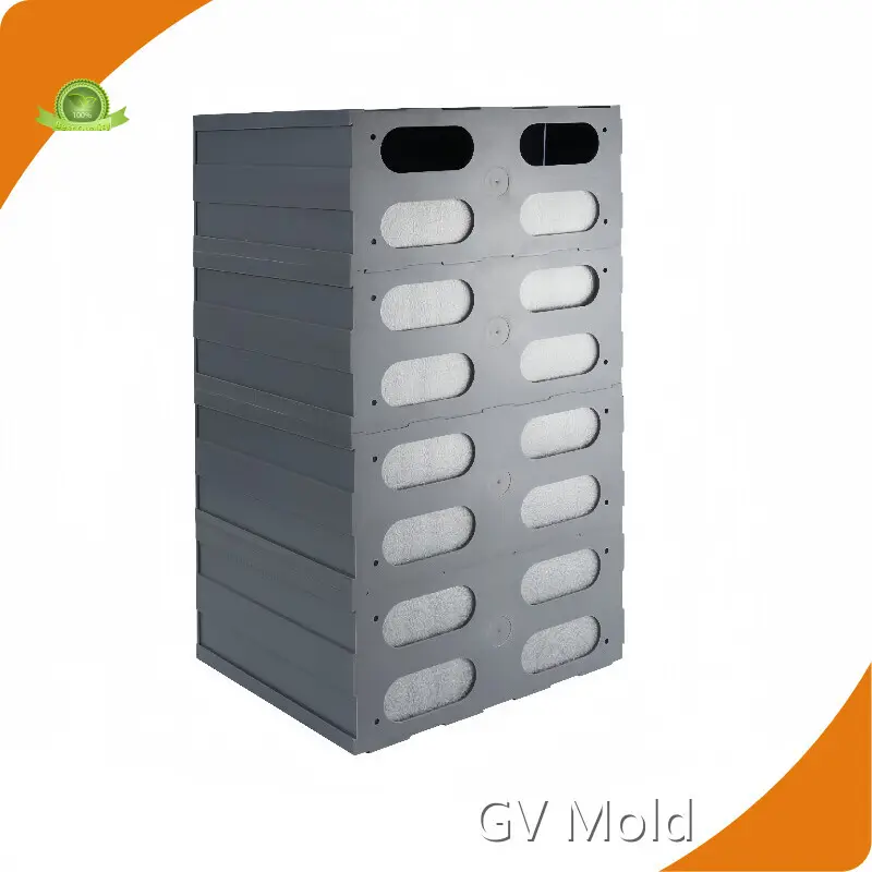 Moulage par injection de plastique personnalisé 226,5 x 199 x 105 mm / ensemble 1