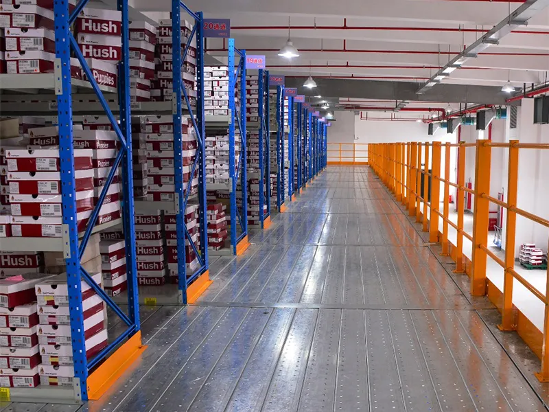 Light Duty Mezzanine Racking for Multi-Level Storage 1