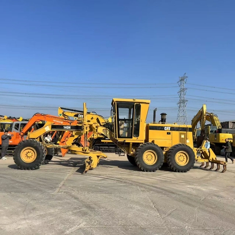 Ginamit na CAT Motor Grader 140H Japan Original Excellent Performance for Road Construction 1
