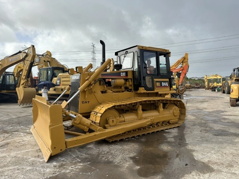 Yol Tikintisi üçün 3306T Mühərrikli CAT D6G Buldozer Yaponiya Original 1
