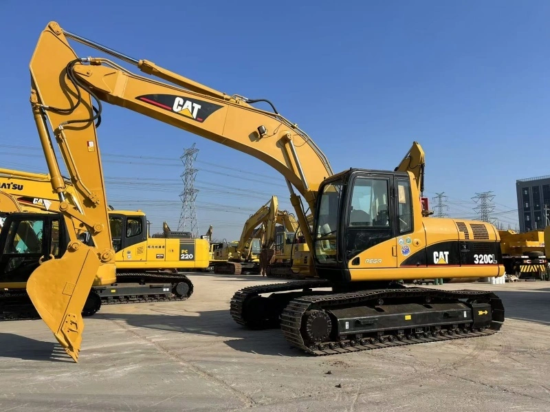 Cheap Used CAT Excavator 320CL Crawler Moving Weight 20Tons Good Condition 1