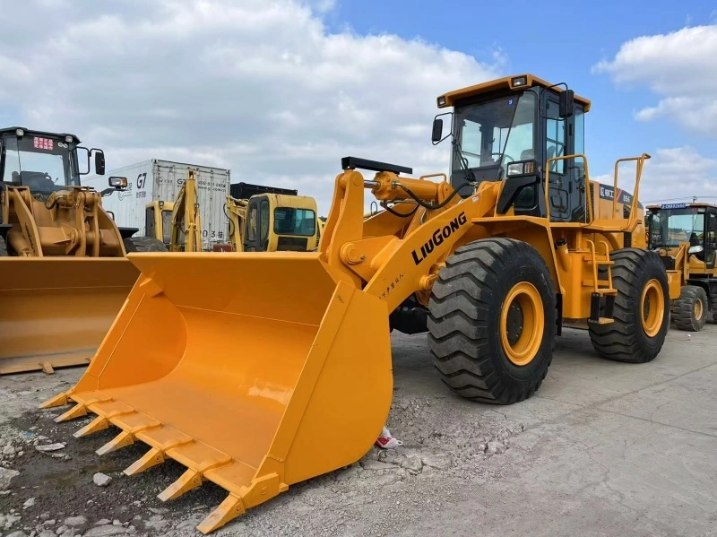 Used Liugong 856 Front Wheel Loader Rated Load 5Tons Medium Size Construction Machinery 1