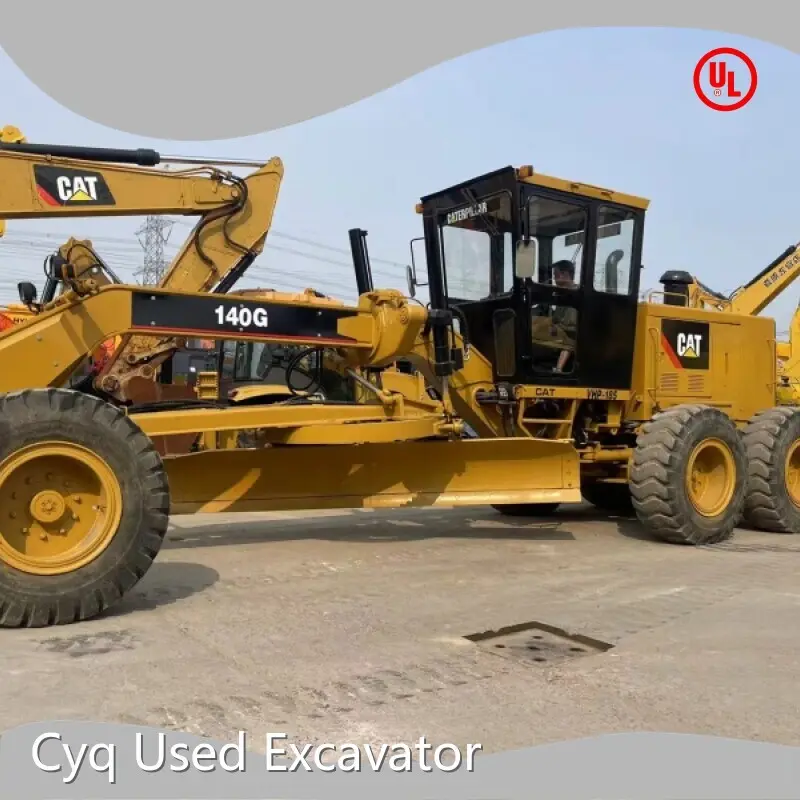 Cyq Used Excavator Used Cat Motor Grader 12620 Kgsupply 1