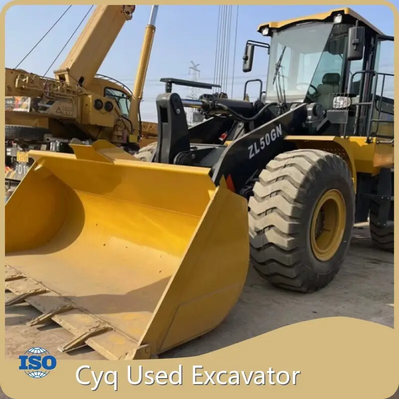 Used Xcmg Loader 17.5 Tons by Cyq Used Excavator 1