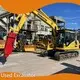 Used Excavator for Sale Yellow 5520mmsupply 1