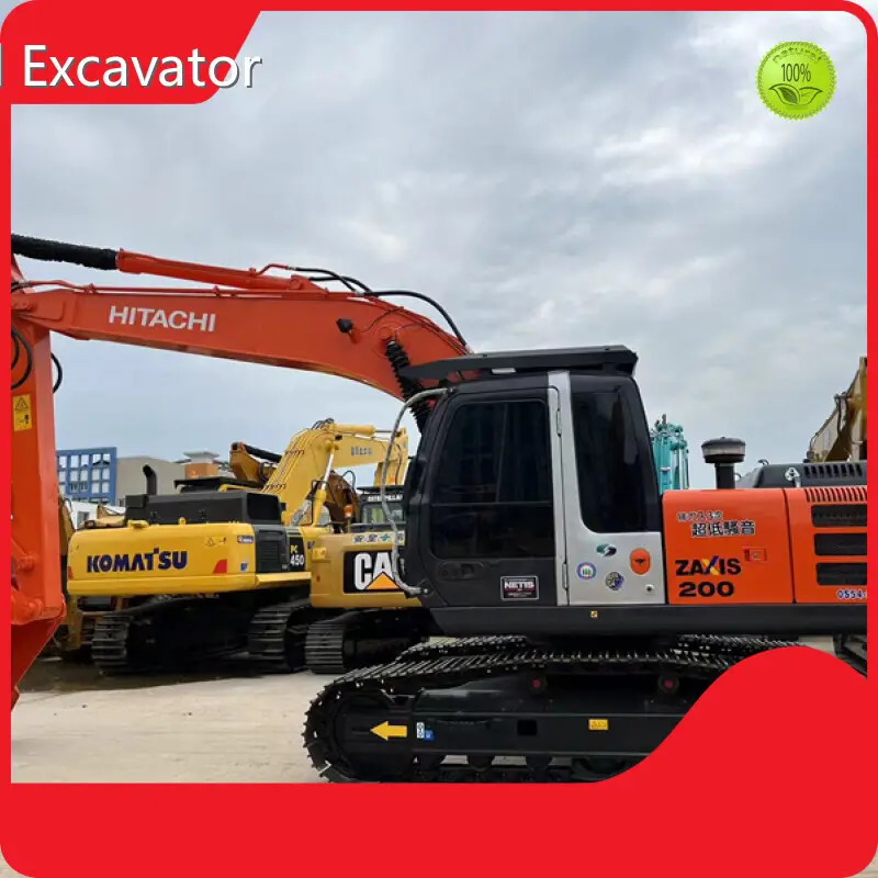Used Construction Equipment ZX200-3G - - Cyq Used Excavator 1