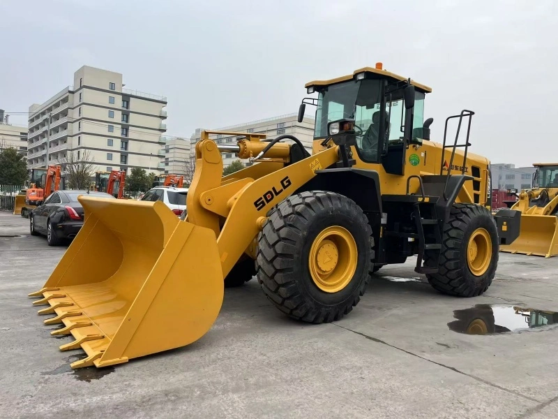Used Front Wheel Loader SDLG 956F Rate Load 5000kg in Good Condition 1