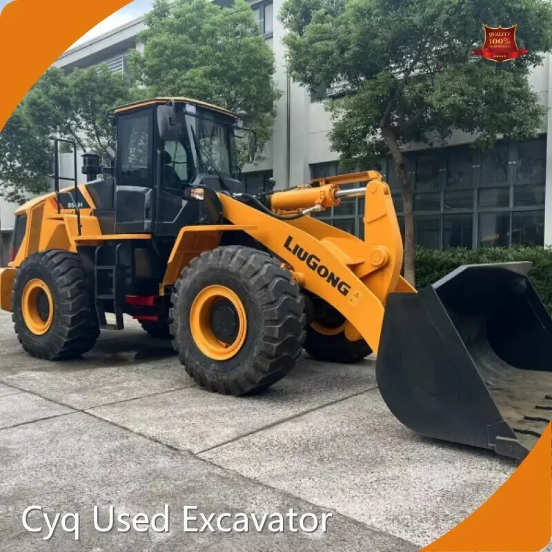 Cyq Used Excavator Used Compact Wheel Loader for Sale 8.56m*2.97m*3.5m0 Used Compact Wheel Loader for Salesupply 1