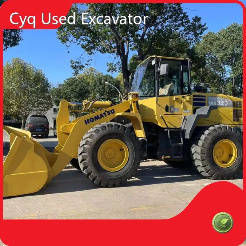 Cyq Used Excavator Used Wheel Loader WA320-5 Used Wheel Loaderfor Business 1