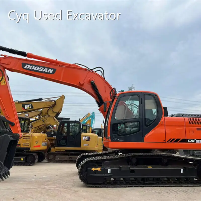 Used Mini Track Hoes for Sale T/T DX225LCfactory 1