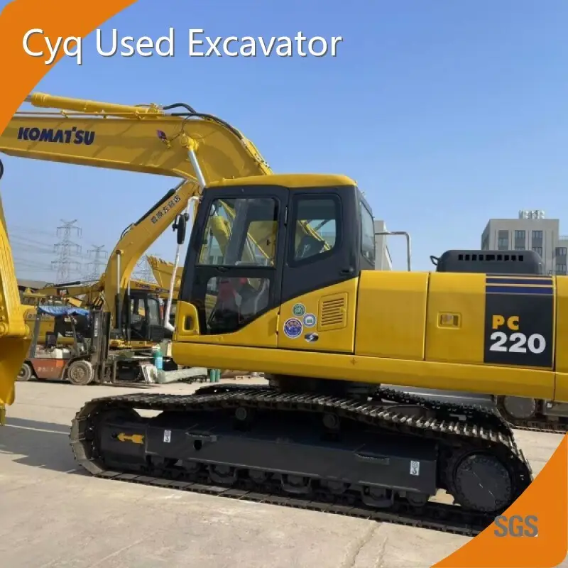 Used Komatsu Mini Excavator 5.85 M by Cyq Used Excavator 1