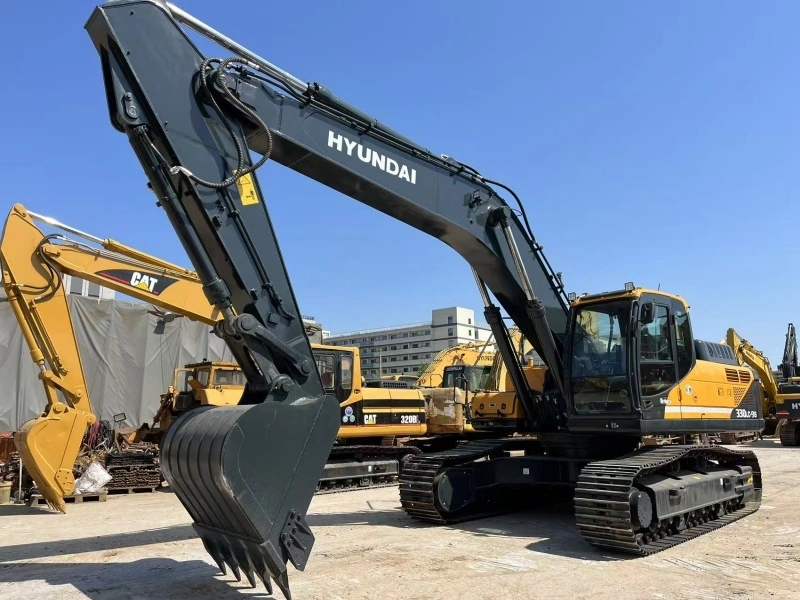 Б/у экскаватор Hyundai R330LC-9S гидравлический гусеничный ходовой с двигателем Cummins 1