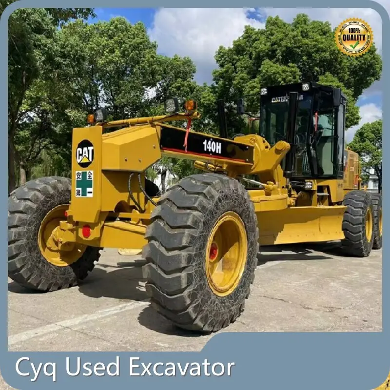 Cyq Used Excavator Used Cat Graders for Sale 15tonsmanufacturers 1
