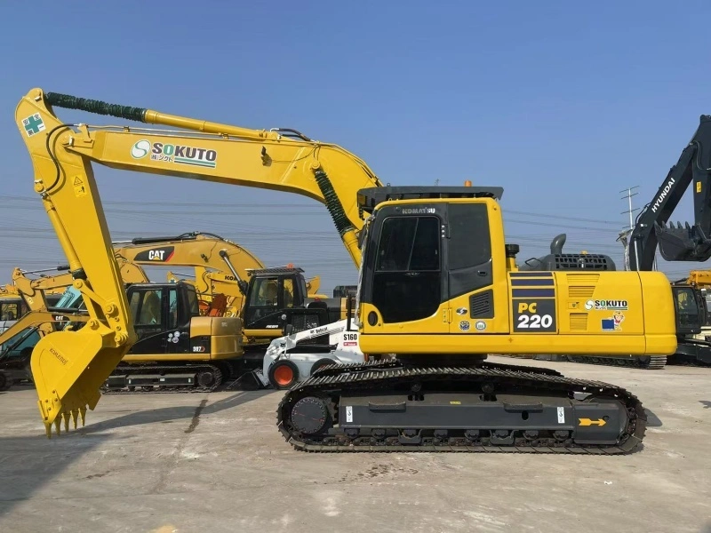 Excavator Komatsu PC220-8 Crawler Hidraulic Memindahkan Berat 22 Ton 1