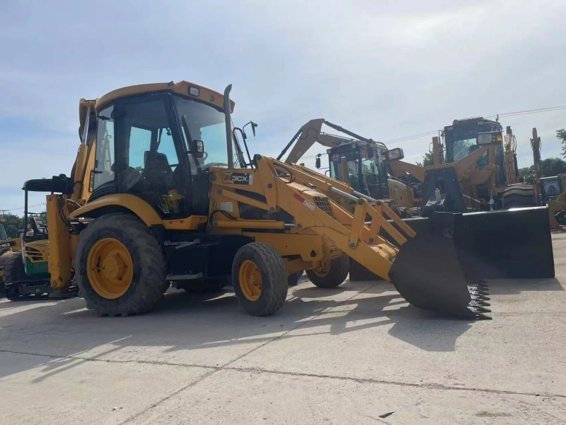 Используемый JCB 3CX Backhoe Loader 4WD Оригинальная краска в отличном состоянии 1