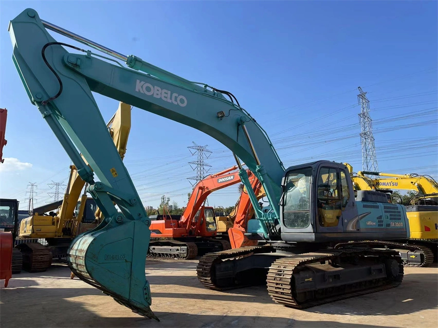 Used Excavator Kobelco SK350 Weight 35 Tons Large Construction Equipment 1