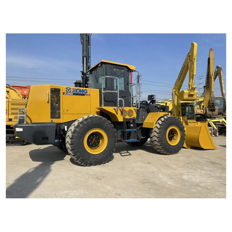 China Used XCMG ZL50GN Wheel Loader Second Hand XCMG 5 ton Front End Loaders 1